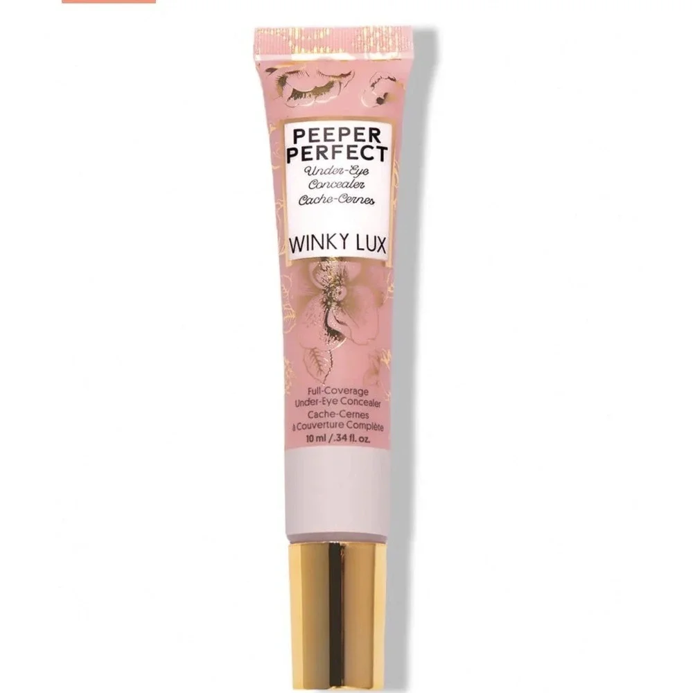 Winky Lux Peeper Perfect Under-Eye Concealer Very Fair Full Coverage 10ml NEW